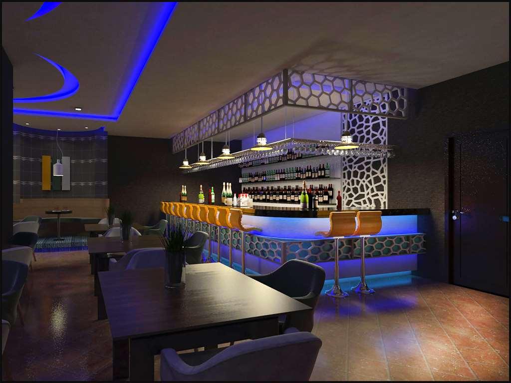 The Avenue Hotel Doha Restaurang bild 3D rendering of a bar